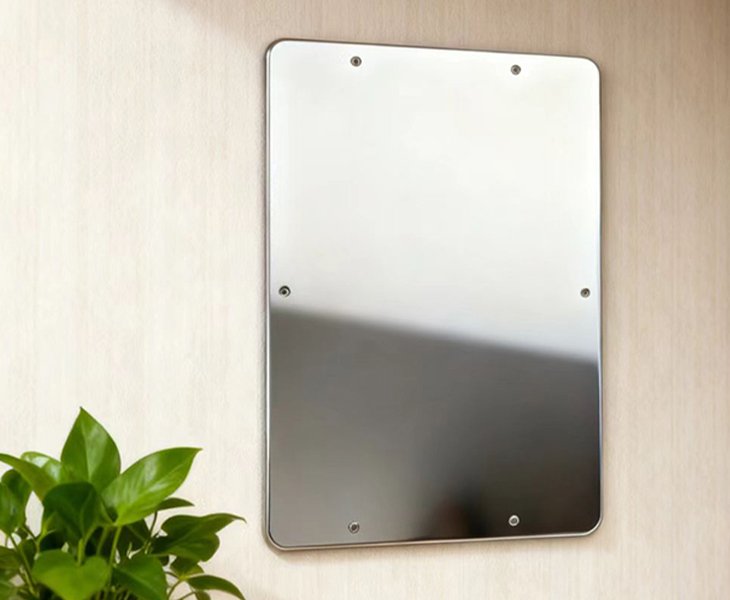 Integrated Seamless Structure of Baca Prison Stainless Steel Mirror