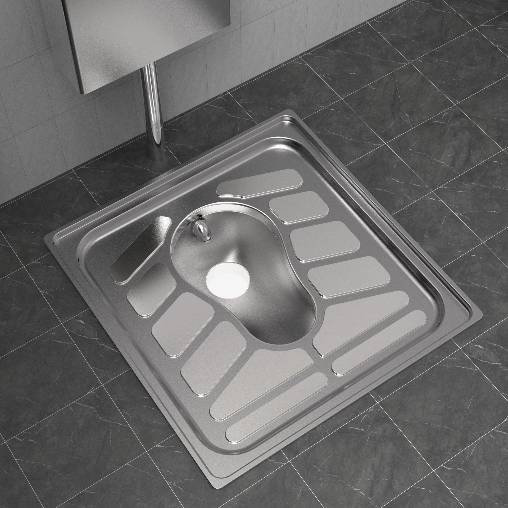 Stainless Steel Squat Toilet
