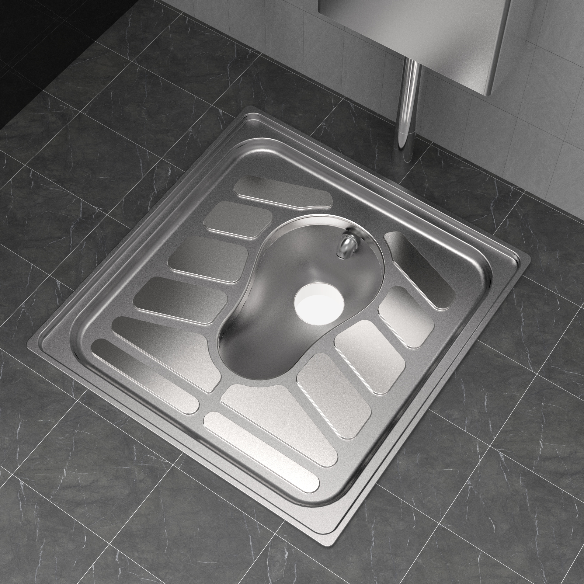 Stainless Steel Squat Toilet