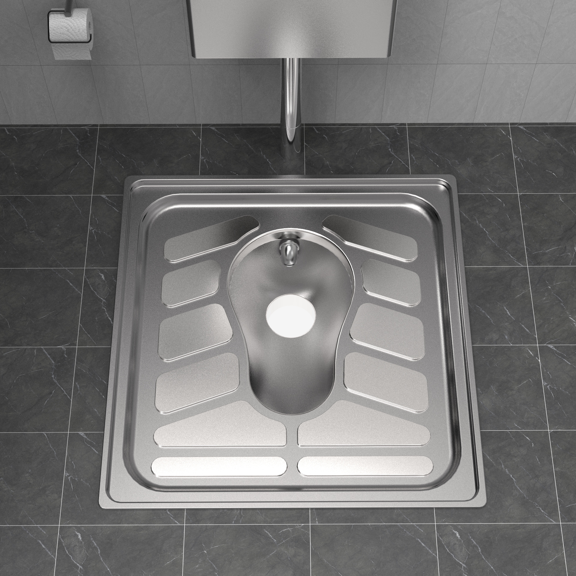 Stainless Steel Squat Toilet