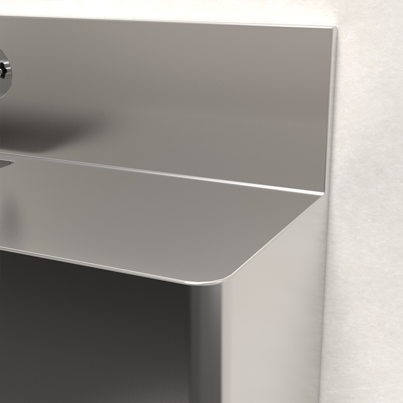 stainless steel combination toilet