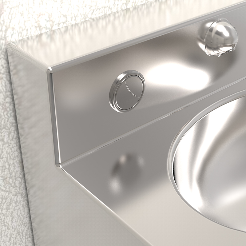 stainless steel combination toilet