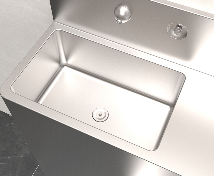 stainless steel combination toilet