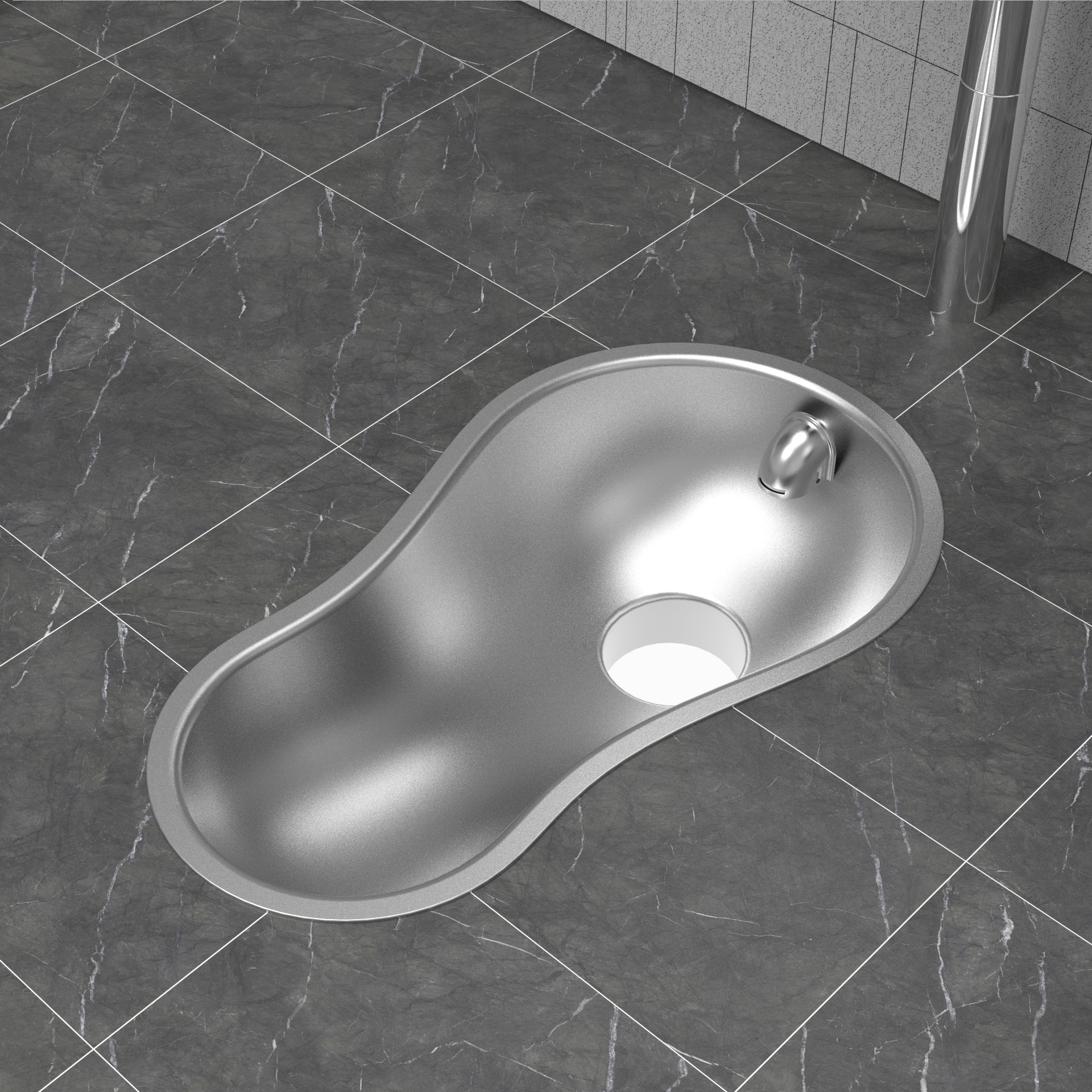 stainless steel squat toilet
