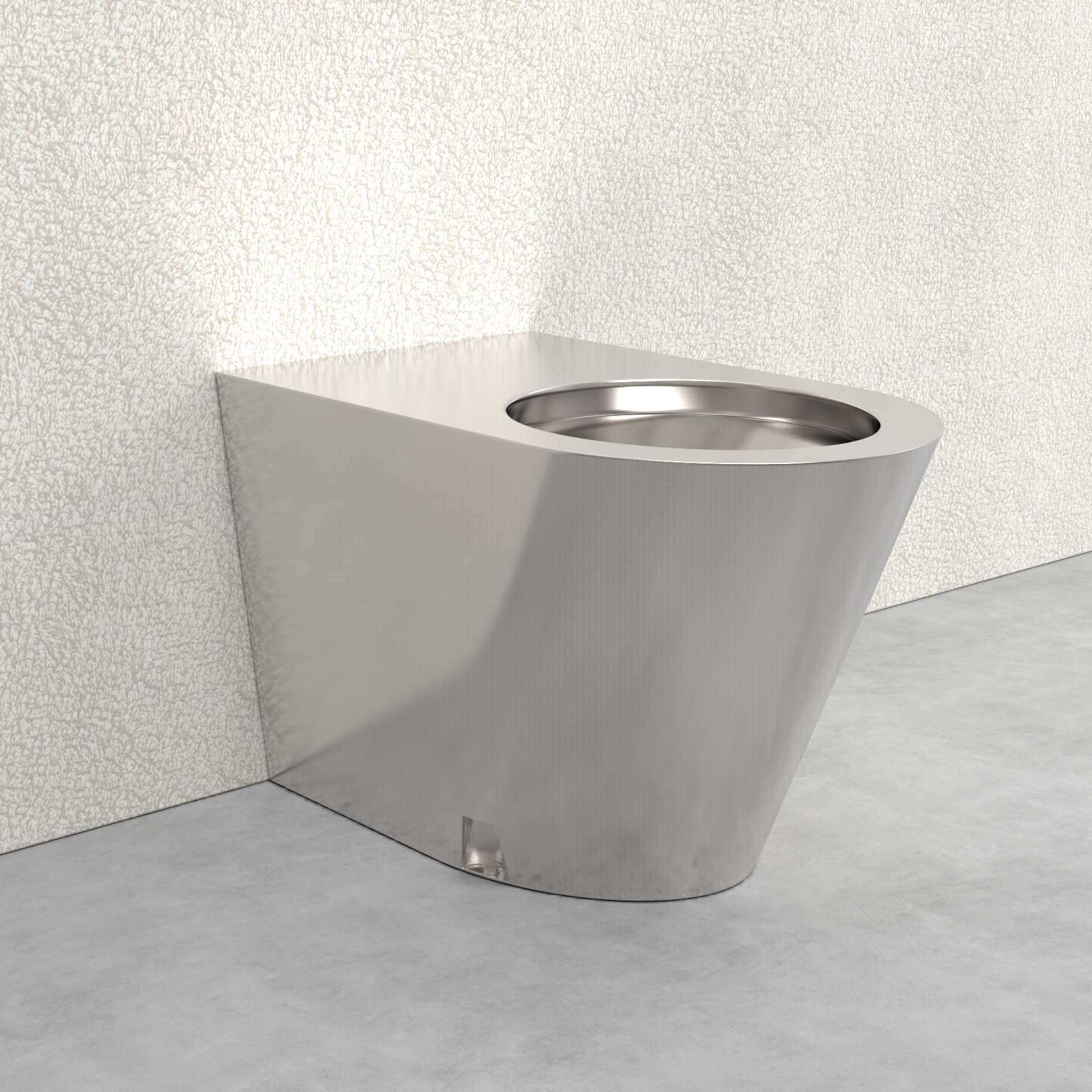 stainless steel toilet