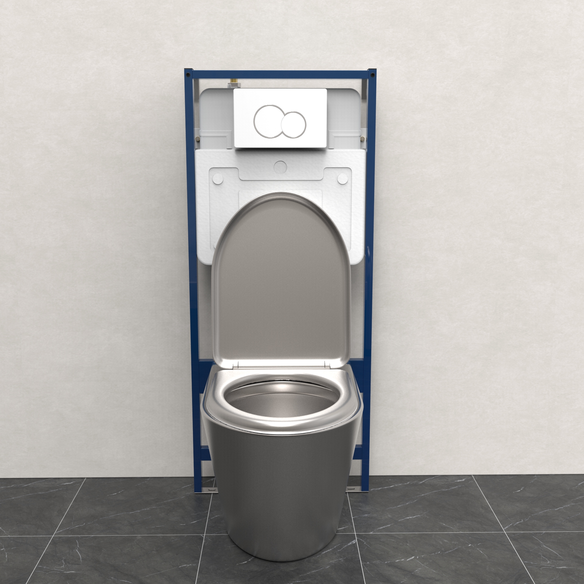 stainless steel toilet