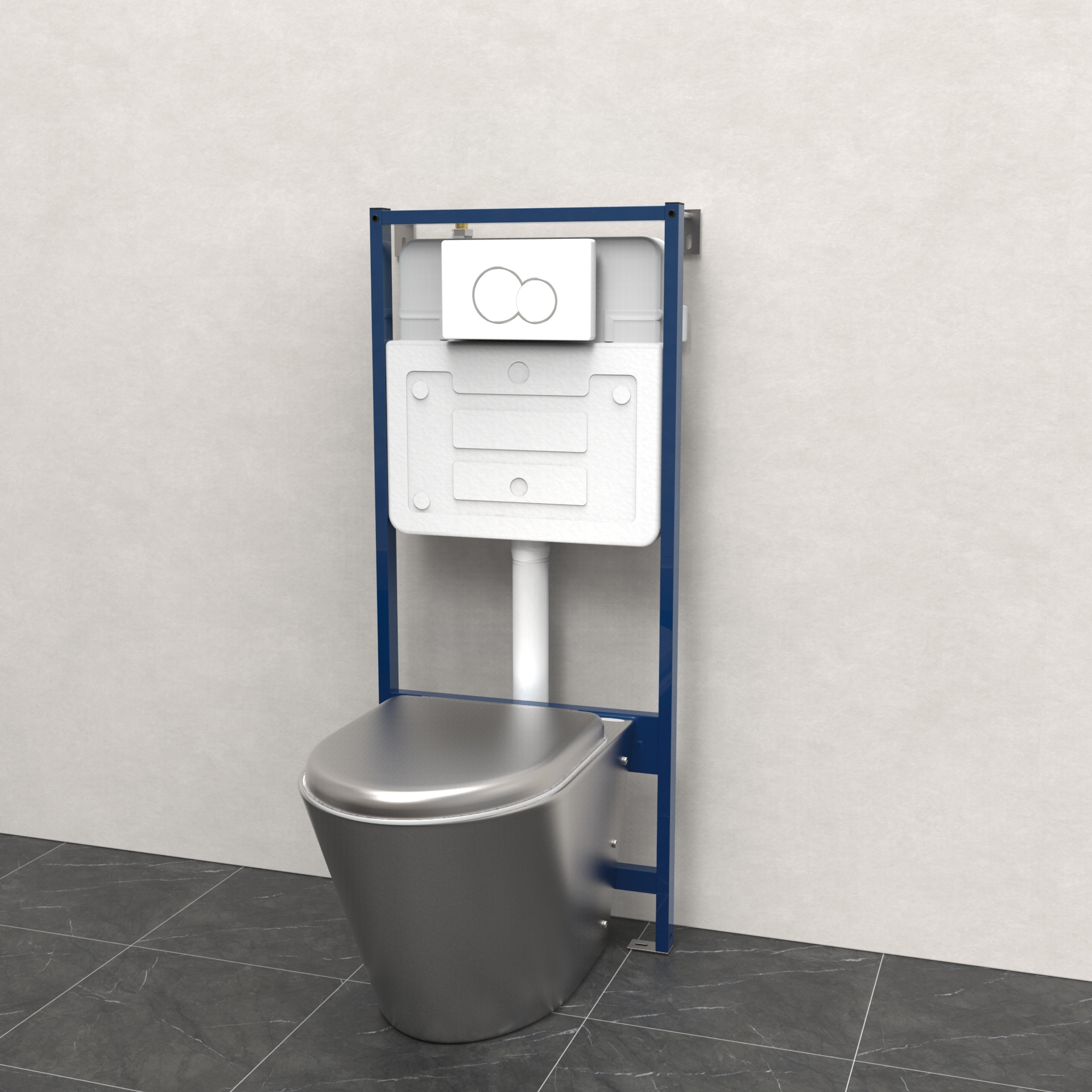 stainless steel toilet