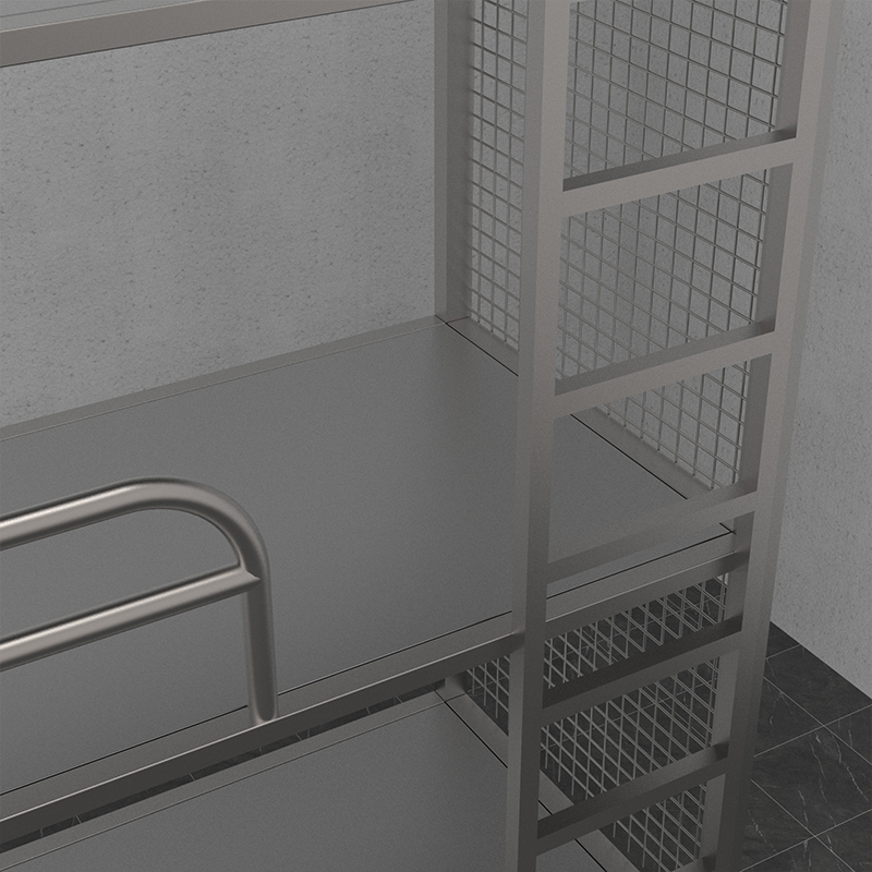 stainless steel four layer bed